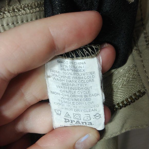 Prana Womens Hiking Pants - Size 8 - Pre-owned - NVJV7C - Picture 7 of 8